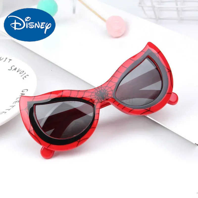 Disney WINFUL Kids Spider Sunglasses Boy Girl Cat Eye Flexible Sun Glasses UV400 Anti UVA UVB Sunglasses Outdoor Goggles W20250716