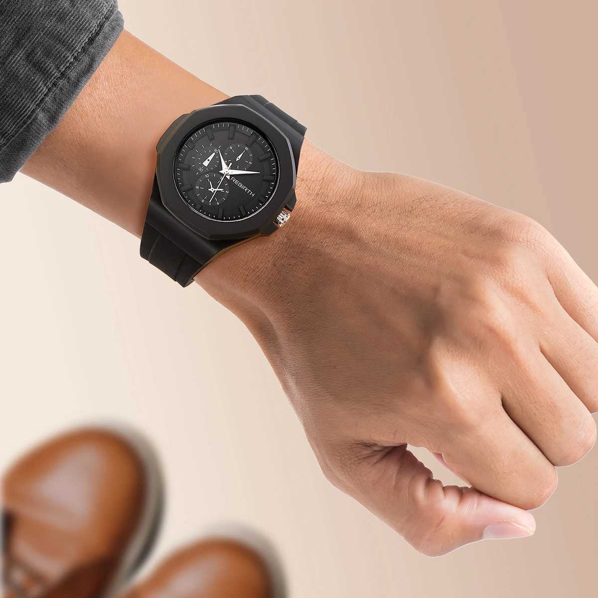 Unisex Sile Str Simple Fashion Quartz Y250715