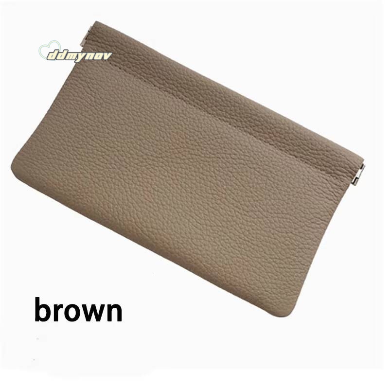 Real Cowhide, Long Wallet, Passport, Drivers License, Document Holder, Data Cable, Cosmetic Bag, Storage wallets for women ddmynov