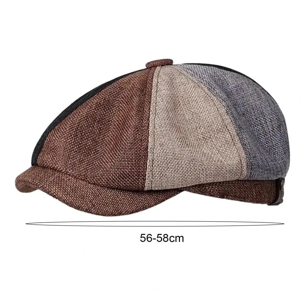 Men sboy Hat Spring Autumn Retro Beret Hat Men Octagonal Cap English Style Street Cap Warm Headwear Women Painter Hat 250715