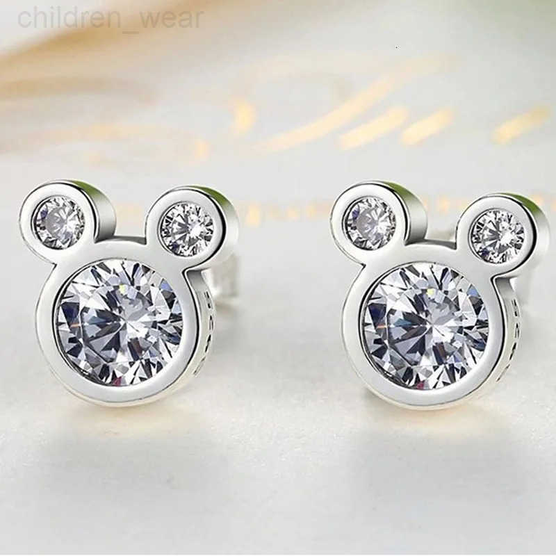 Disney 925 Sterling Silver Earrings High Quality for Women Fashion Jewelry Wedding Engagement Party Gifts W20250716