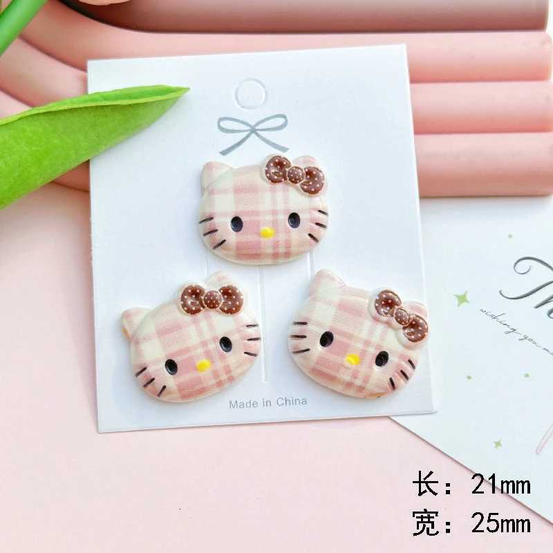Sanrio New Jibbitz Grid Hello Kitty Shoes Charms for Clogs Fashion DIY Accessories Summer Beach Sandals Shoes Accessories w250716