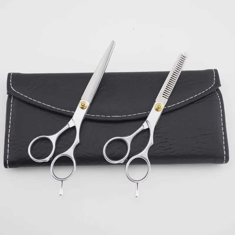 2pcs/set Hairdressing Scissors Thinning Styling Tool Hair Scissors Salon Hairdressing Professional Barber Scissors Hair Scissors W250716