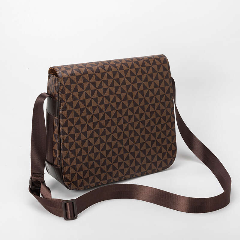 Lacel Urwebin Shoulder bags Fashion Single Shoulder Men's Cross body bag Flap Business Leather Casual Trendy Brand Large Bag