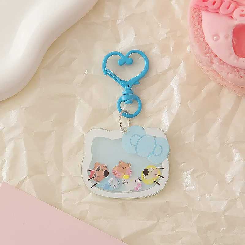 Sanrio Hello Kitty Keychain Sanrio Kawaii Anime Doll Pendant Decoration Funny Cartoon Keyring Jewelry Ornament Accessories Gift Toysw250716
