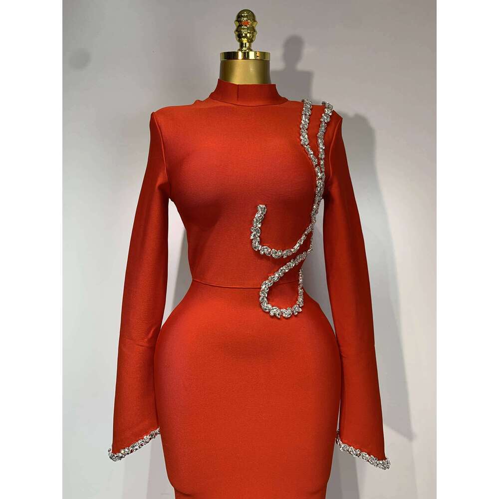 Women Sexy Sleeve Dias Maxi Long Bodycon Bandage Dress Celebrity Elegant Evening Party Birthday Dresses