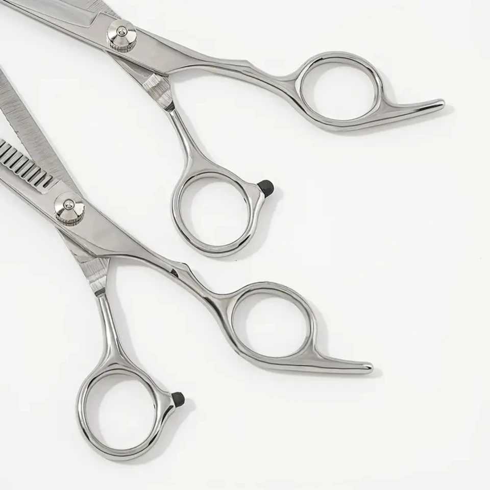 Professional Family Salon Hairdressing Scissors Barber Finger Ring Hairdressing Tool Cutting Scissors W250716