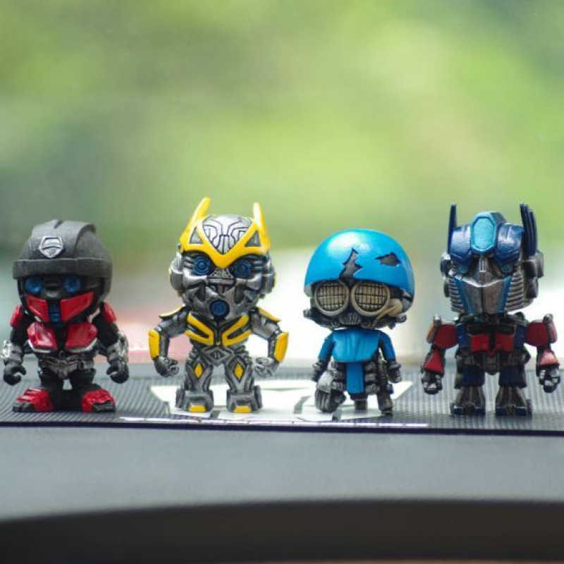Transformers Optimus Prime Bumblebee Car Figurine Ornament Car Interior Decoration High-end Mens Personality S25716