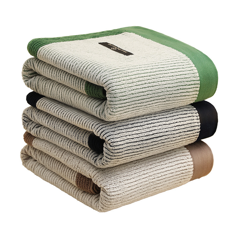 Premium pure cotton bath towels wholesale thickened and enlarged water absorption household towel hotel beauty salons formulated bath towels cotton