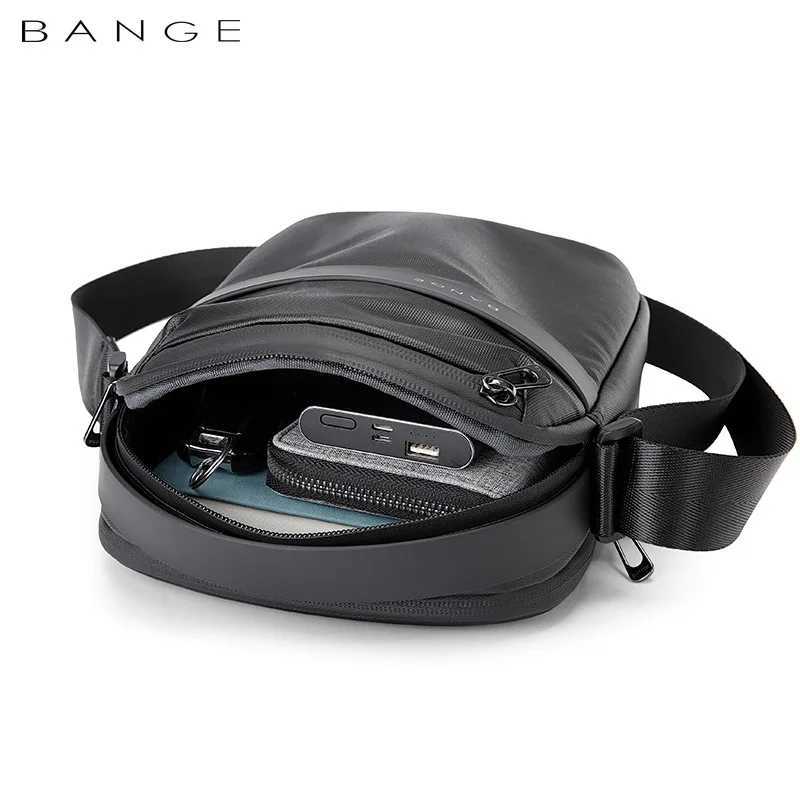 Bange Waterproof Men Shoulder Bag For 11 iPad Large Capacity Men Travel Business Bags Male Crossbody Messenger Bag