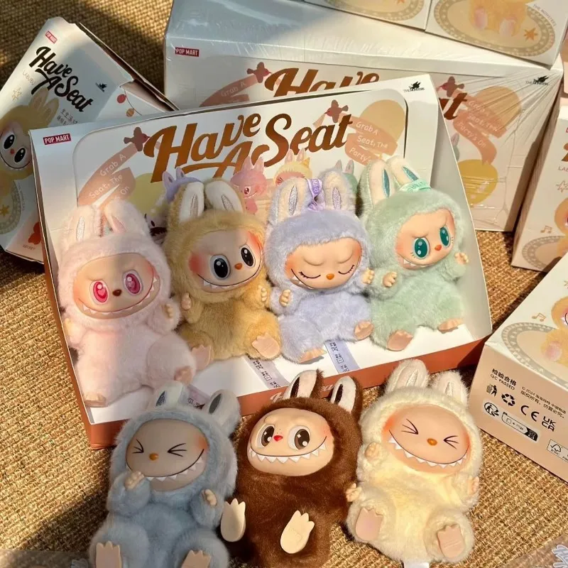 labubu doll V3 V2 V1 with box Monsters Big Into clothesDoll Decor Gift blind box