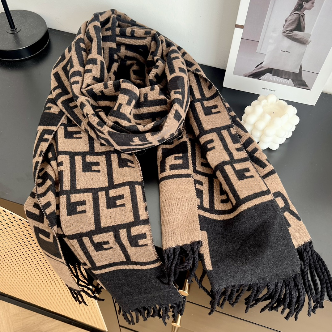 Luxury Designer Scarf for Women Classic Letter Ladies Wool Scarf 50*180cm Super high value versatile and warm winter clothing