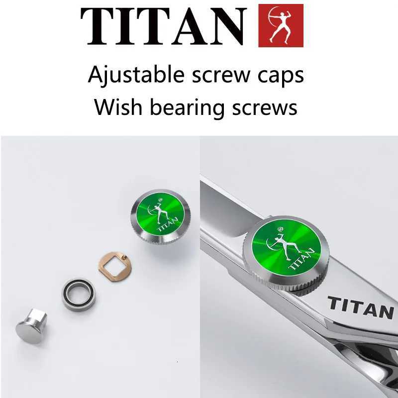 Titan Hairdressing Scissors Professional Barber Tools Cutting Thinning Scissors Hair Shear 6inch High-end JP VG10 Steel CNC W250716