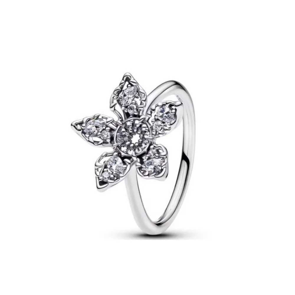 Hot Fine Fashion Original 925 Sterling Silver Plated Flower Rose Rings For Women Bow Crown Engagement Wedding Ring Jewelry Gift S250716