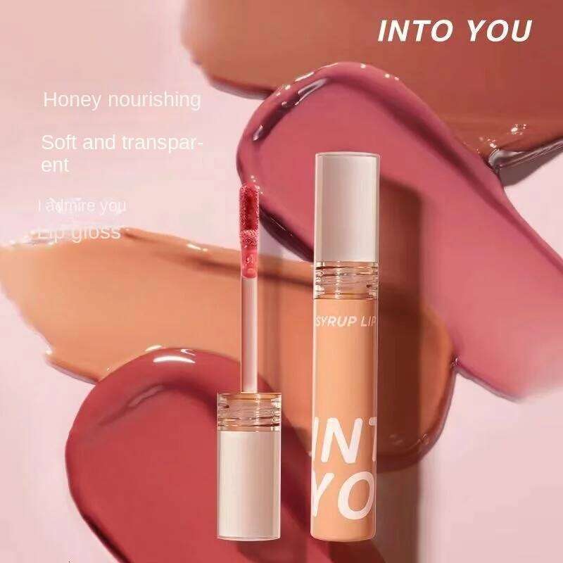 INTO YOU Syrup Liquid Cosmetics Balm Lip Tint Glossy Lipstick Makeup