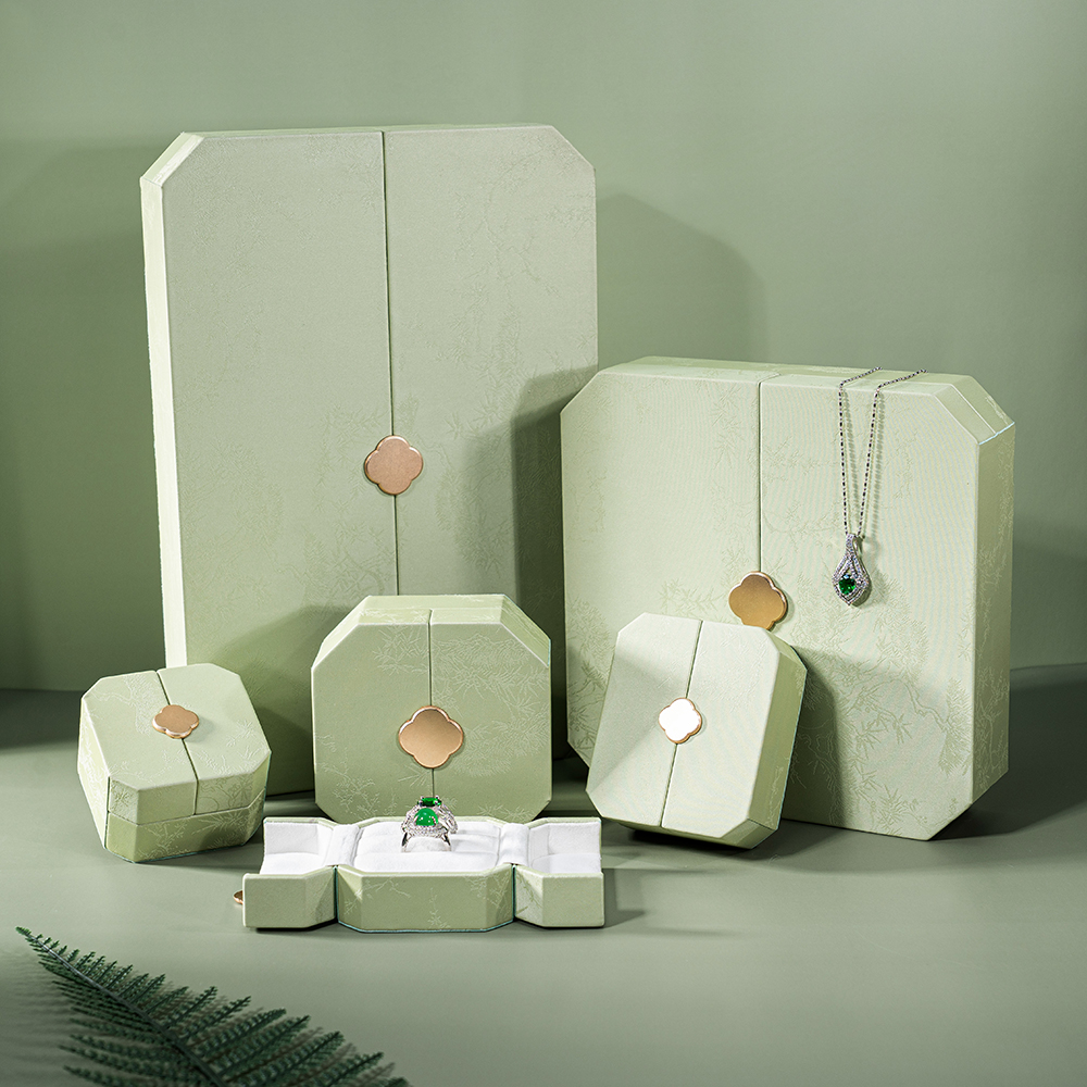 Elegant Packaging Set - Spacious Two-Tiered Jewelry Display Stand & Organizer