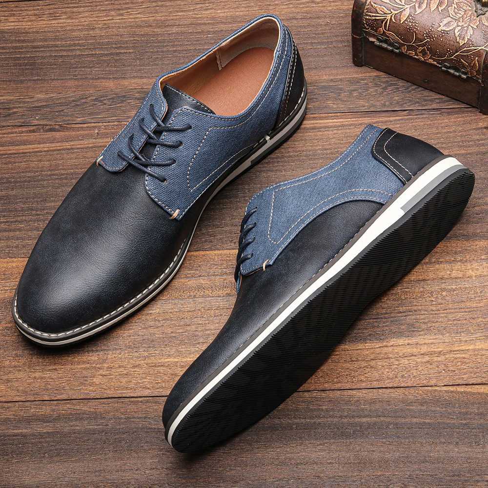 Fashion Casual Leather Mens Loafers Comfortable Brand Men Flats W250716