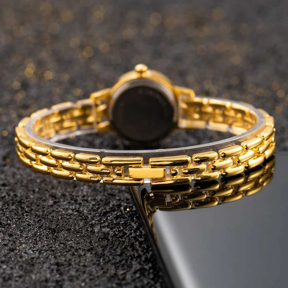 Top Brand Wen Fashion Small Dial Gold Women Luxury Alloy Strap Ladies Quartz Wristwatch Gift Clock Womens Watch Y250715