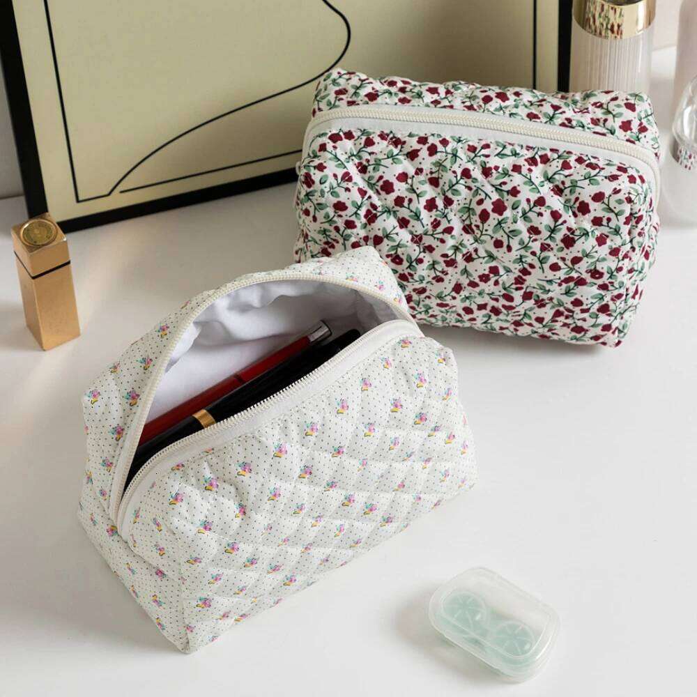 Large Capacity Women's Cosmetic Bags Cases Casual Ladies Storage with Zipper Female Travel Clutch Bag Small Handbags X250716