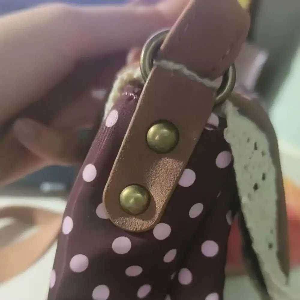 New Polka Dot Vintage Bag Casual Canvas Crossboby Bag Lace One-Shoulder Bag