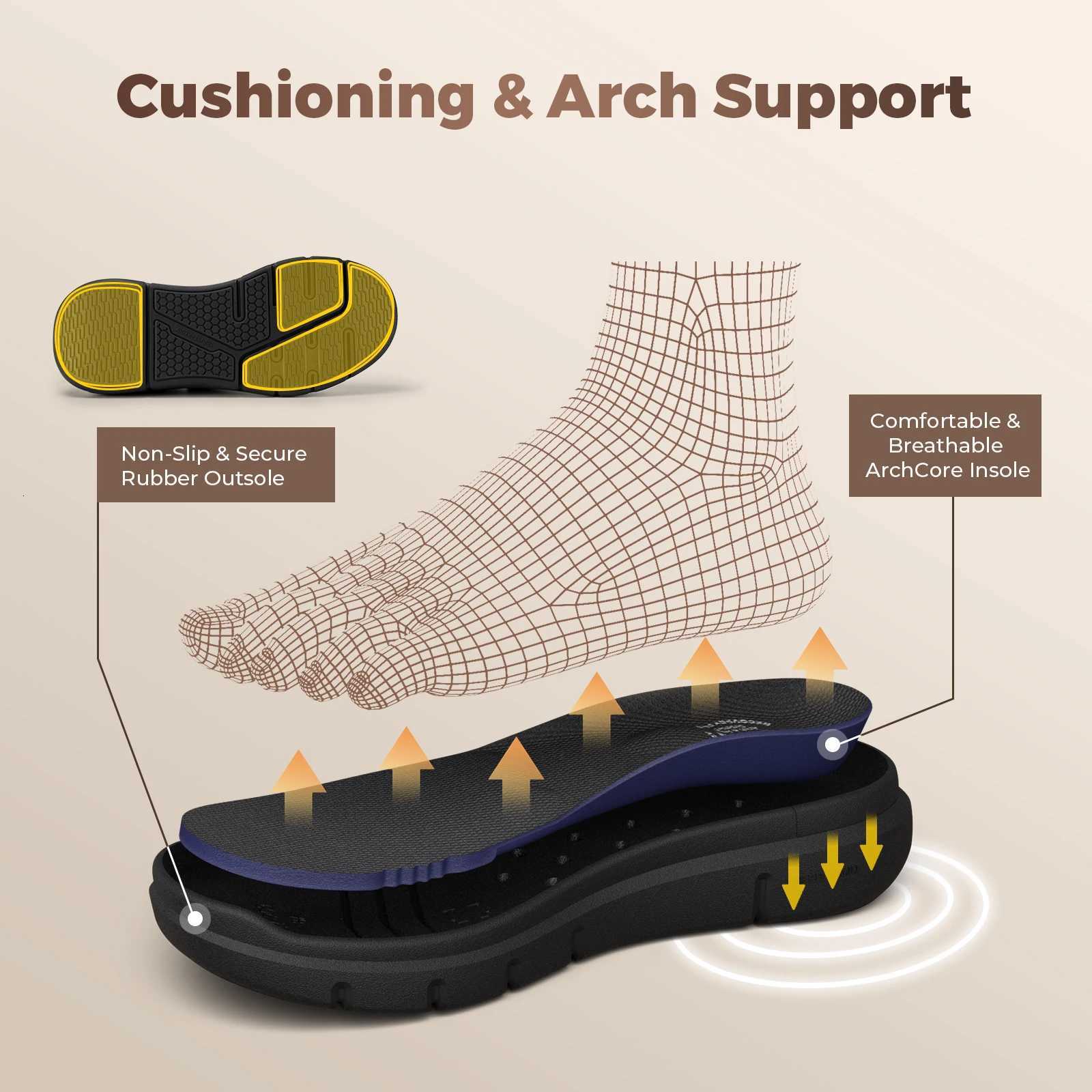 Fitville Mens Leather Shoes Wide Shoes for Swollen Feet Mens Diabetic Walking Shoes for Outdoor Business Walking Shoe W250716