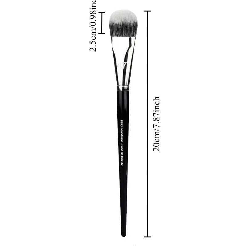 Professional Foundation Face Base Makeup Beauty Tools Brush 47 Brush Head Liquid Brushes Women Foundation Shadow Repairing XJ2500716