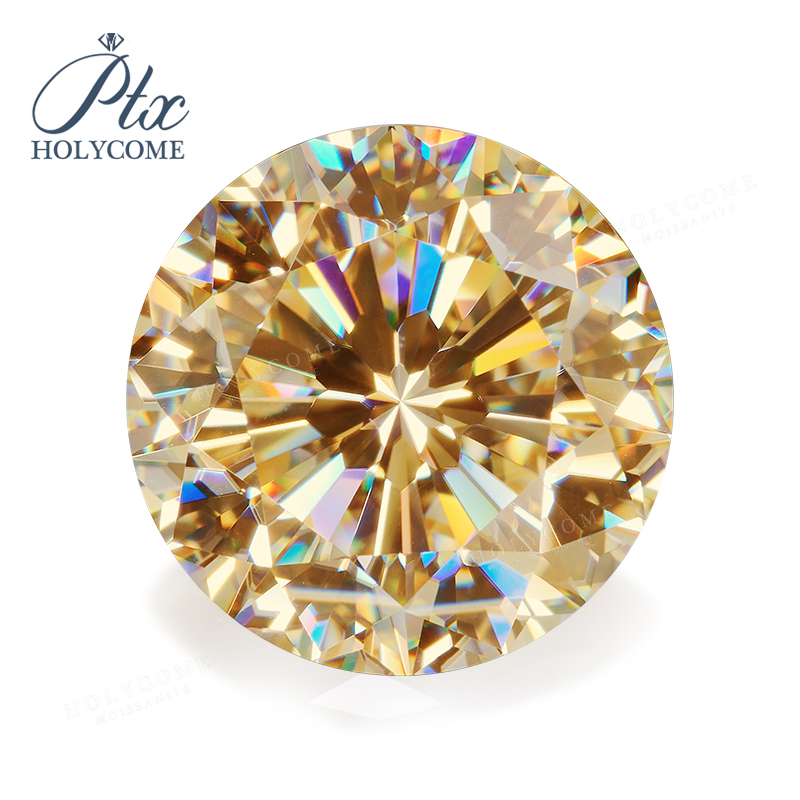 9 Heart 1 Flower Moissanite Pass Diamond Tester GRA Multicolored Loose Moissanite VVS1 Round Shape Gemstone for Fine Jewelry Making