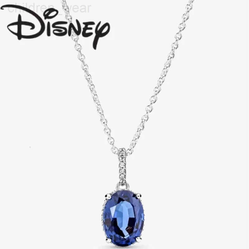 Disney 2024 New Fashion Blue Petal Earrings for Women Premium Fine Glamor Jewelry Gifts Premium Glamor Jewelry Wholesale W20250716