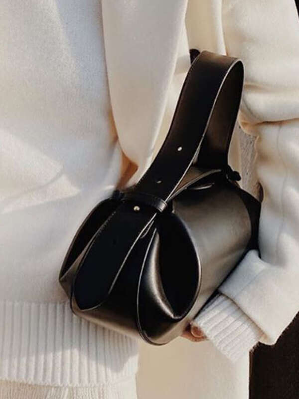 Women S Crossbody New Casual Versatile Three Dimensional Ladies Underarm Small Round Baguette Bag Handbag Large