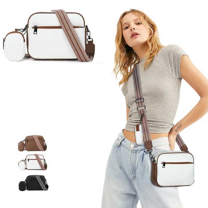 2025 NEW Womens crossbody bag pu leather shoulder bag casual female daily square bag for women travel Commuting handbag