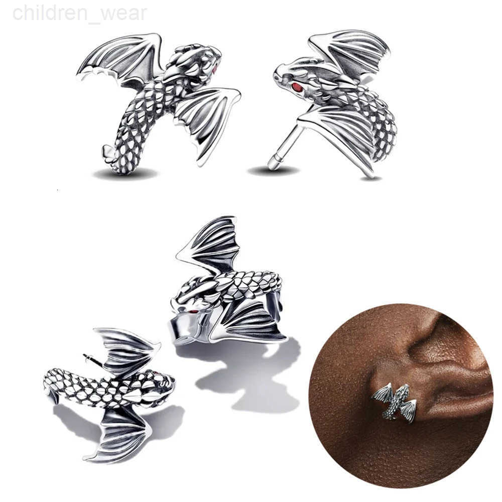 Disney 925 Silver Original Miniso Charms Fit Bracelet Dragon Wolf Chair Egg Sword Beads Charm for Women Jewelry Making Accessories Gift W20250716