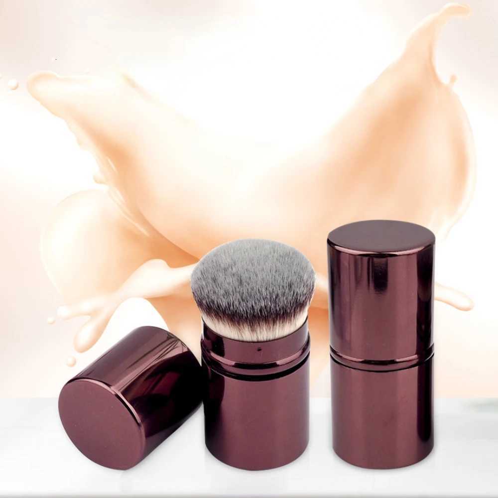 1Pcs Retractable Kabuki Brush Retractable Foundation Brush Foundation Powder Contour Makeup Brushes Portable Makeup Brushes XJ2500716