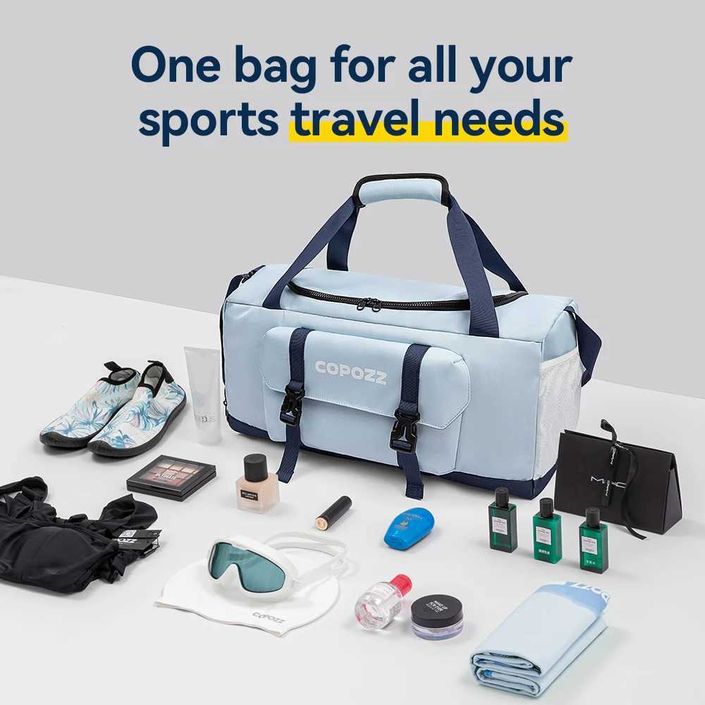 COPOZZ New Swimming Bag High-capacity Travel Yoga Large Men Women Professional Fitness Underarm Cross-body Handbags