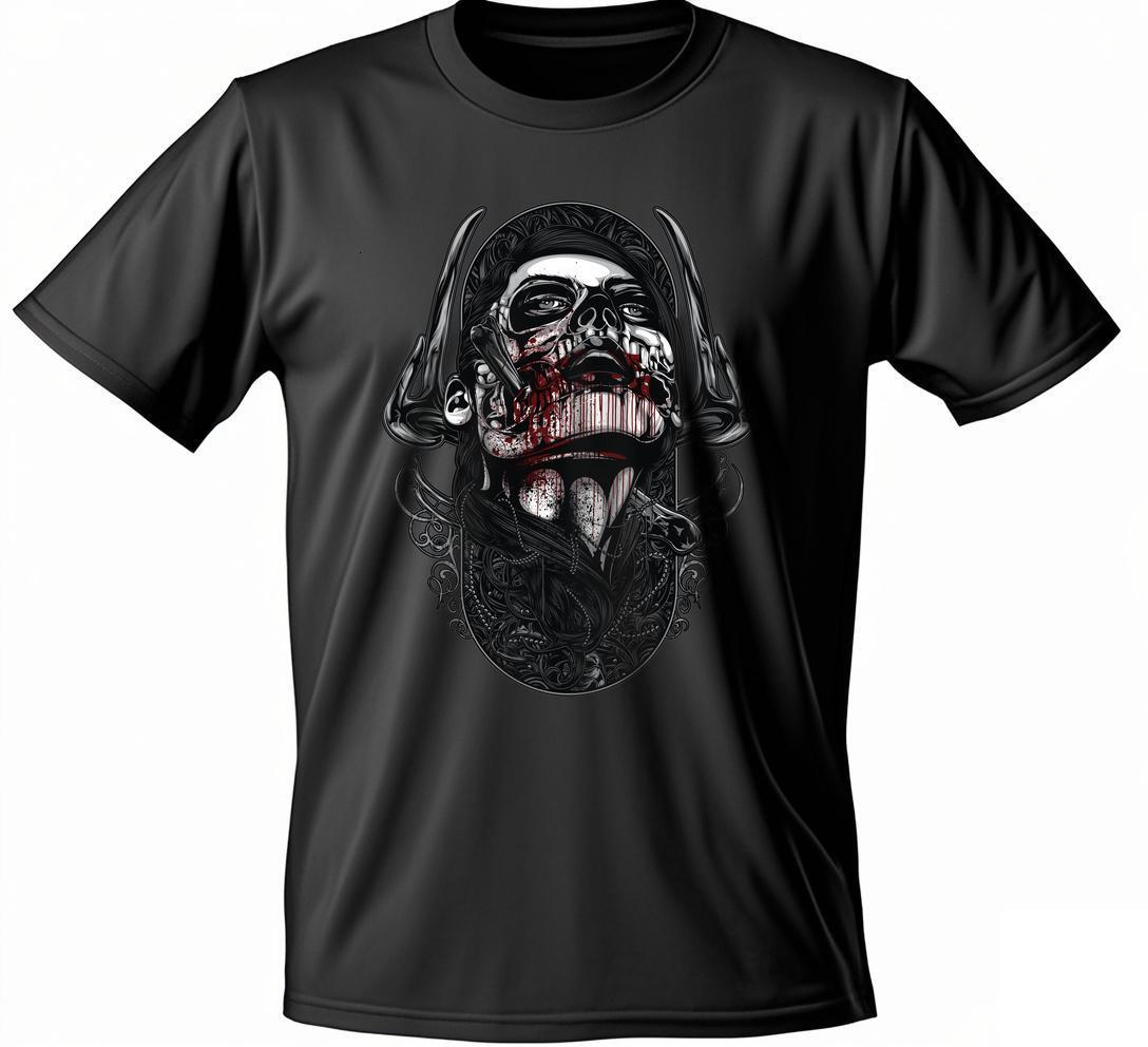 White crow Men T Shirts S-3XL black Round collar Cotton Short sleeve Graphics Wed 9e i