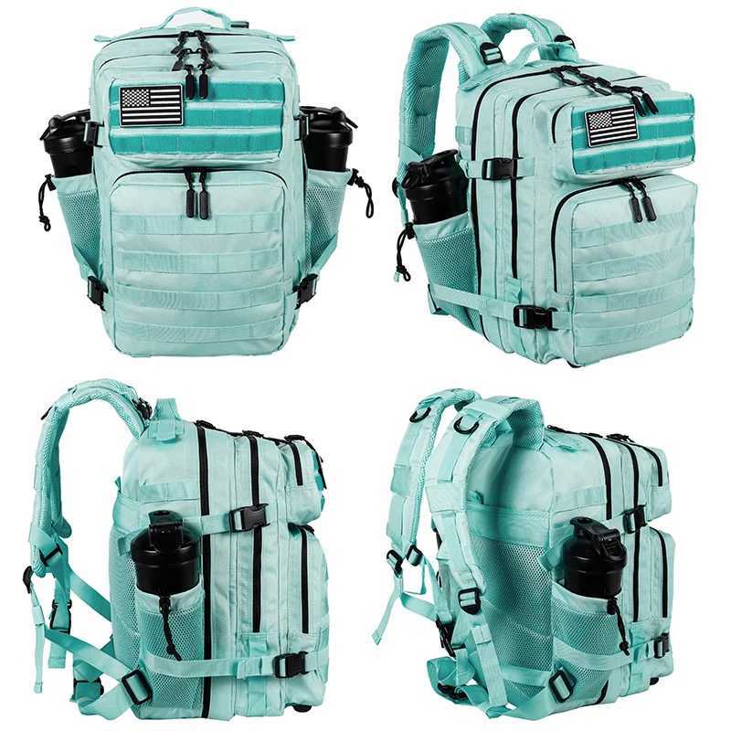 LHl 35L Tactical Backpack Small Athlete Gym Bag for Men/Women Qutdoor Travel Hiking Molle Rucksack with Bottle Holder S250715