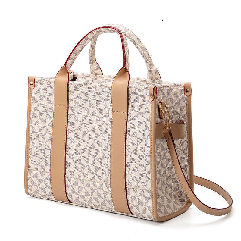 Lacel Urwebin Tote bag for Women's Printed Fashion Handbag Large Capacity Light Luxury Elegant Single Shoulder Crossbody Bag