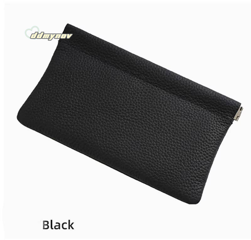 Real Cowhide, Long Wallet, Passport, Drivers License, Document Holder, Data Cable, Cosmetic Bag, Storage wallets for women ddmynov
