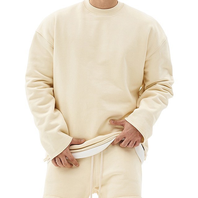 CL85154 new muscle fitness brothers men's sweater loose sports casual style autumn and winter running training large size pullover