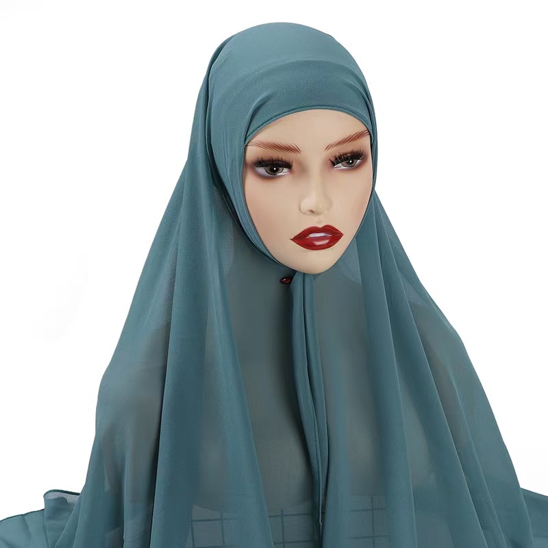 T1226 hooded scarf set convenient headscarf scarf