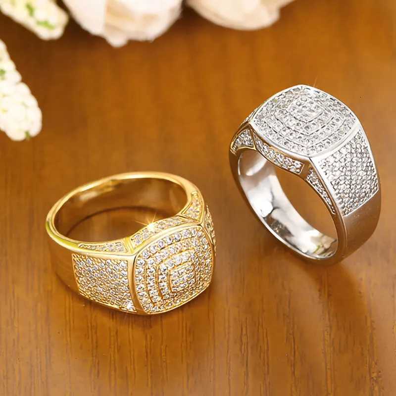 925 Sterling Silver Square Cut Shiny Zircon Elegant Wedding Engagement Promise Ring For Women Girls Valentines Day Jewelry S250716