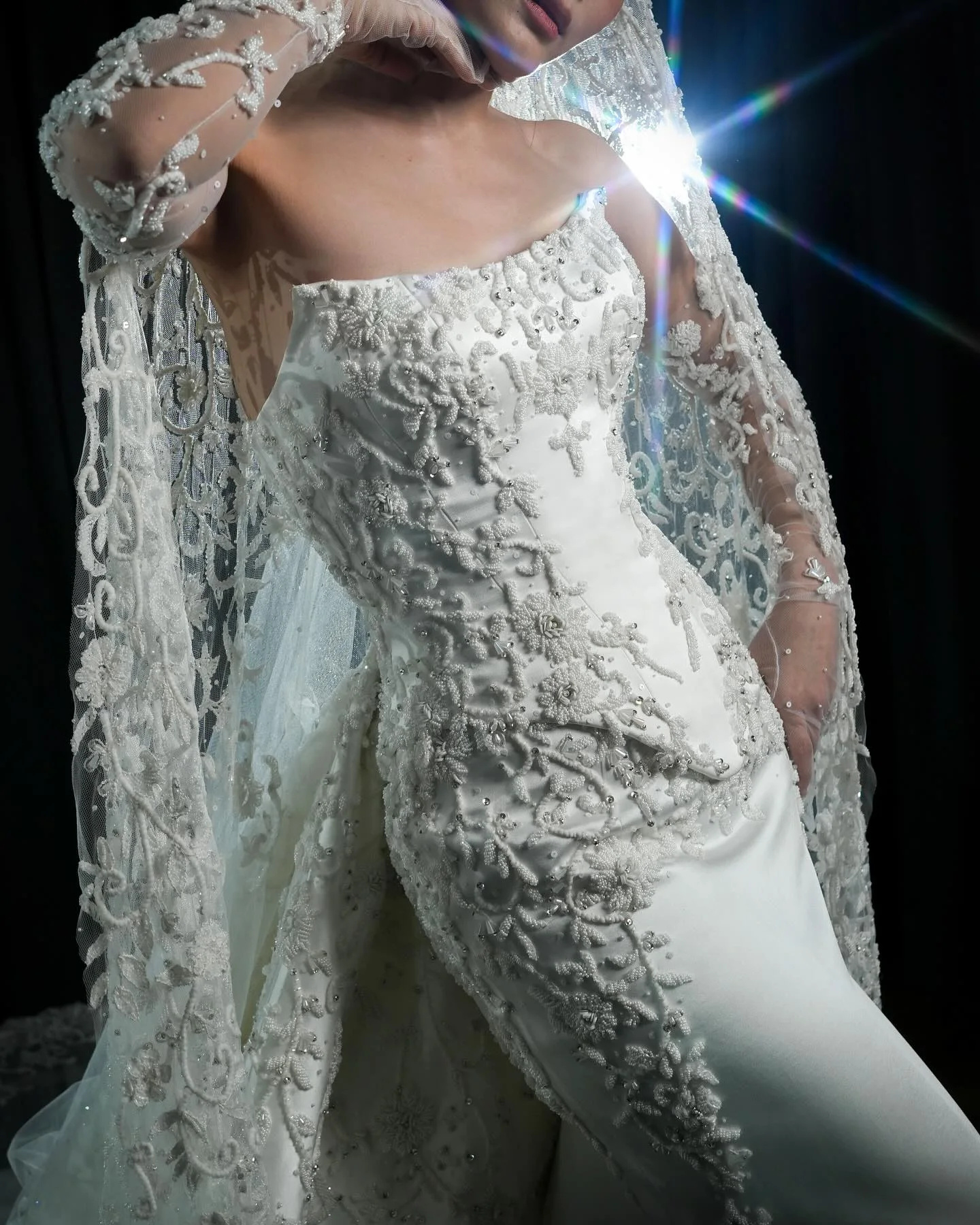 Vintage Lace Sheath Wedding Dress Elegant Strapless Appliques Bridal Dress With Detachable Train Customized vestidos de novia