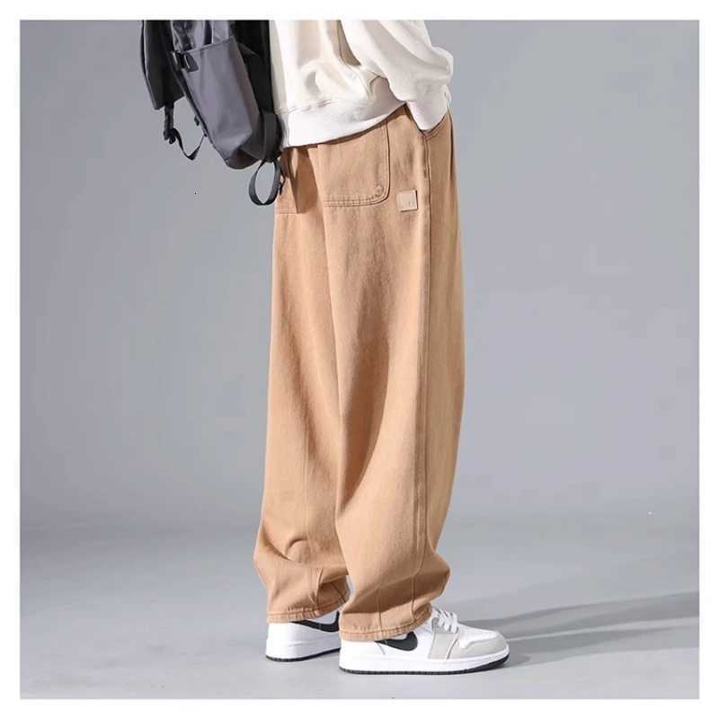 Mens Cargo Pants Summer Spring Cotton Workwear Cotton Large Size Casual Climbing Joggers Sweatpants Men Autumn Trousers y250716