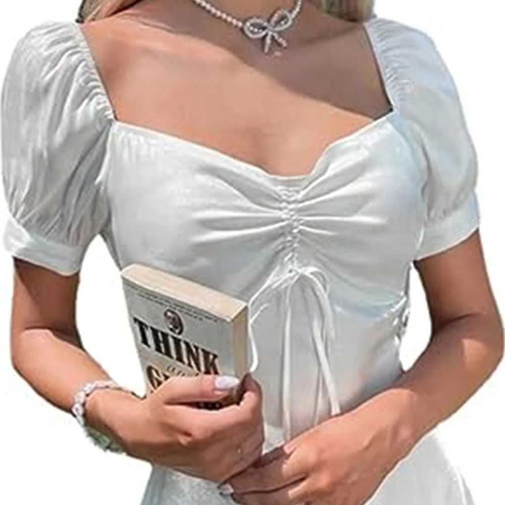 BIG PROMOTION Y2K Harajuku mini dress female sweetheart neckline ruffled lace front organza dress for women summer R250716