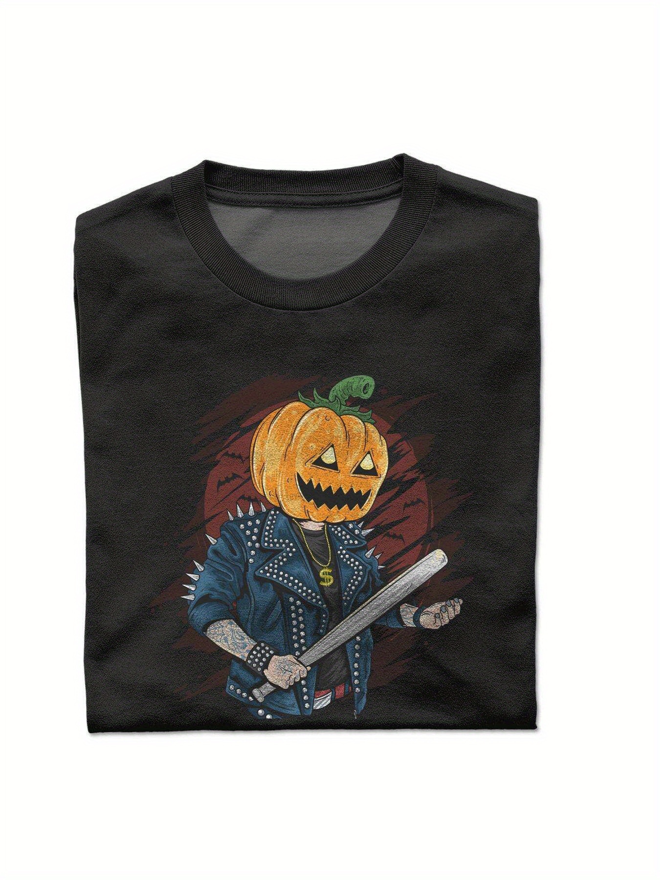 VogueEpoch text White 180g S-3XL Short sleeve Men Graphics Adult black T Shirts Round collar Cotton Halloween Wed b4