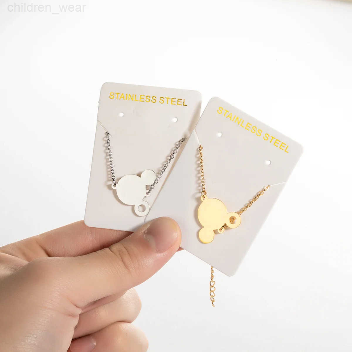 Disney Tiny Stainless Steel Cartoon Mouse Earrings For Girls Kids Mouse Head Animal Stud Earrings Cute Ear Jewelry Party Gift W20250716