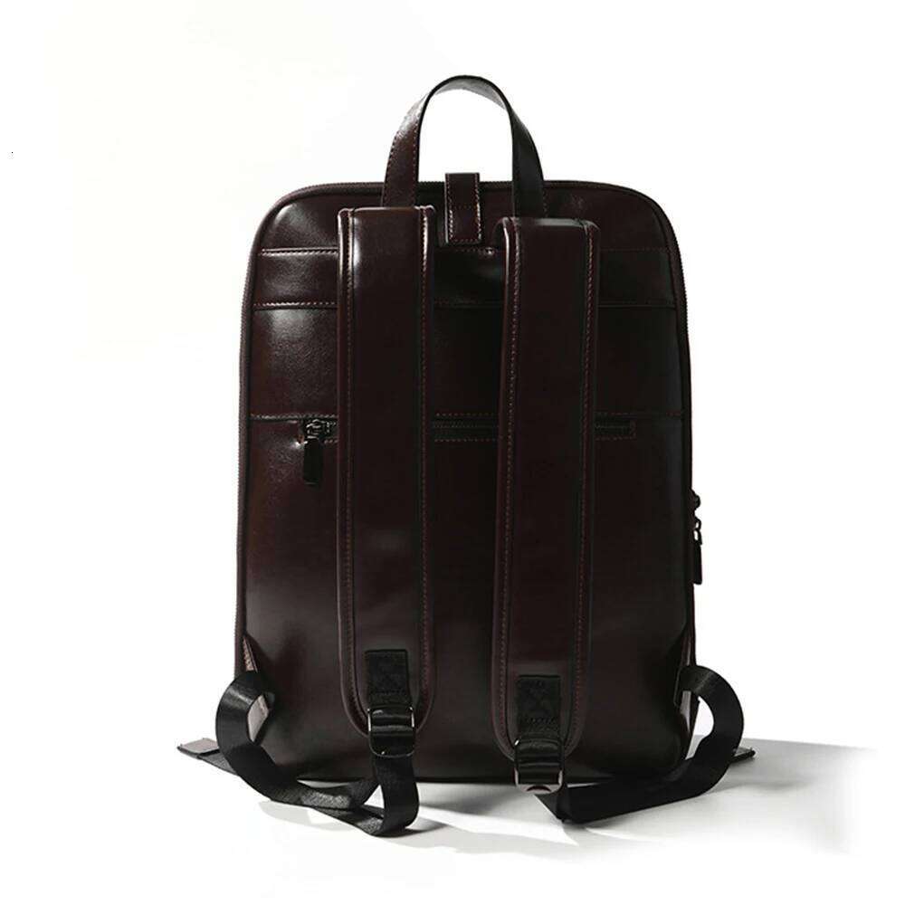 Hot Selling Genuine Backpack Women's Travel Men's Commuting Business Backpacks Fashion Soft Leather Shoulder Bag Designer Bags