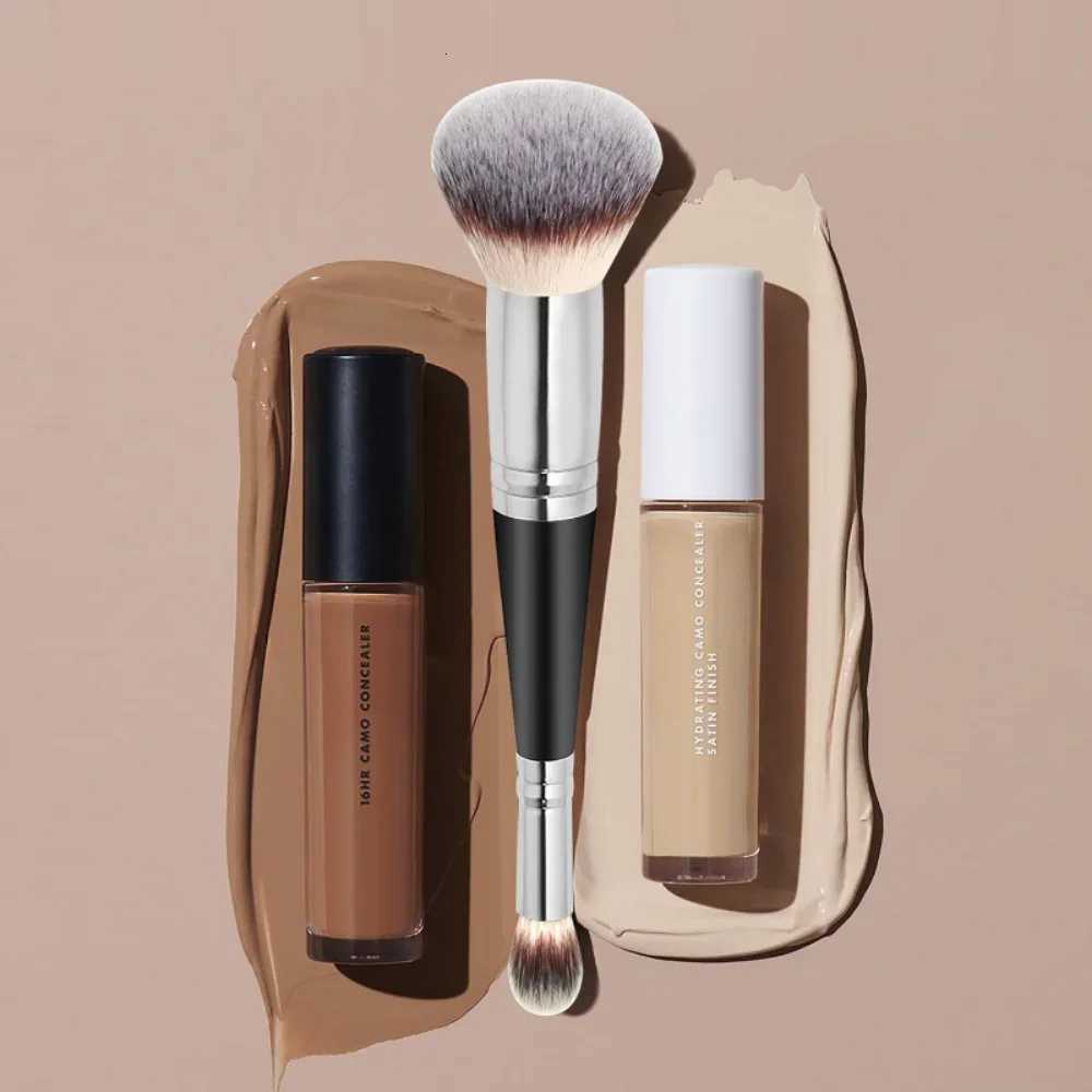 1PCS Double Head Professional Makeup Brush Multi-function Concealer Powder Blusher Two in One Makeup Brush Professional Beauty Makeup Tool XJ2500716