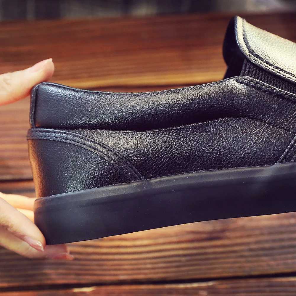 Loafers Leather Casual Shoes for Men Anti-slip Soft Sole Loafers Comfortable Mens Leather Sneakers Penny Shoes Man 2024 Trend W250716