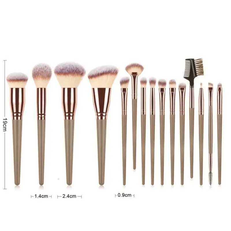 Makeup Brushes Set Face Eyes Makeup Brush Eyelash Eyeshadow Eyebrow Eyeliner Foundation Powder Blush Highlighter Lips Brush XJ2500716
