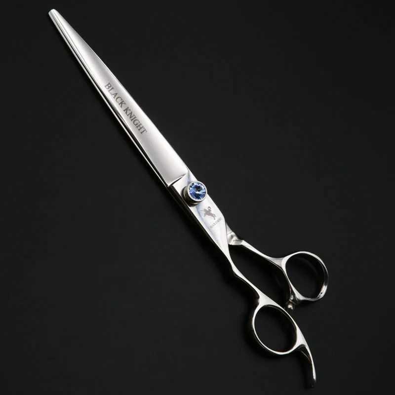 6/7/8 Inch Black Knight Professional Hair Scissors Left Handed Scissors Barber Sets Shears Hairdressing Salon Tools W250716
